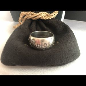 BVLGARI“Save the Children” Sterling Silver ring. 8